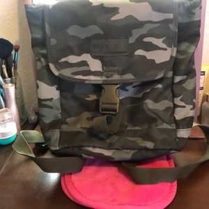 Victoria’s Secret PINK mini camo backpack
